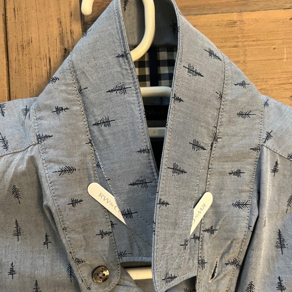 RW&CO Blue/Gray w/trees Shirt - Picture 7 of 7